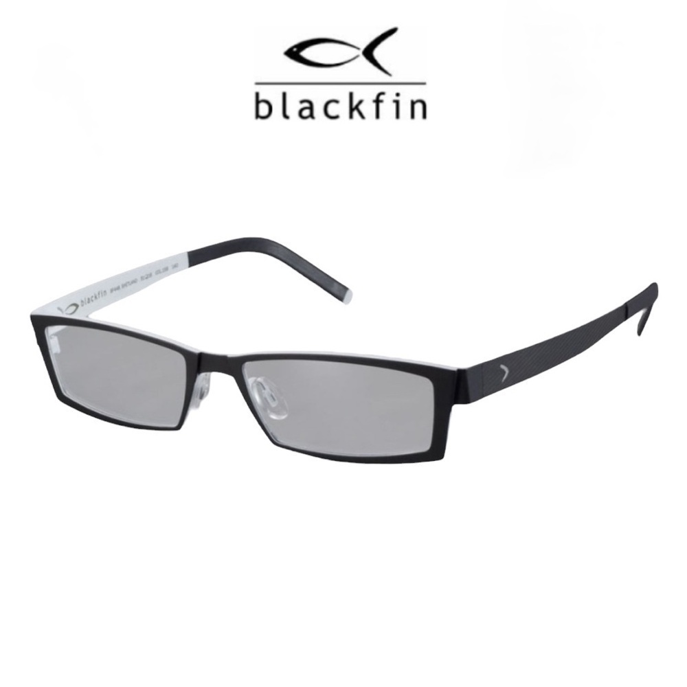 Blackfin SHETLAND Black and Gray +1.25 Eyeglasses